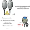 Racchette da tennis Racket Beach EV Surface Sports Outdoor Sports Men and Women Raquete Carbaro con sacchetto protettivo 230603 Consegna a goccia Dhmnh