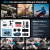 Slippers Gearelec Gx10 Motorcycle Intercom Helmet Bluetooth Headset 10 Riders 2km Moto Communicator Interphone Fm Music Sharing Pk B4fmx