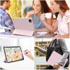 Tablet PC Case Bags Zoyu per iPad Pro 11 pollici 4/3/2 ° generazione con supporto a matita Case per iPad Air 4/5th Gen 10.9 Mini 6 Trifold Stand Smart Case