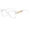 Chanells lüks güneş gözlükleri okuma gözlükleri tasarımcı erkek kadın kanal 1: 1 kaliteli kedi göz
