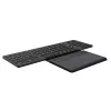 Keyboards Leather type Foldable Ultrathin Keyboard With Touchpad Wireless Keyboard Tablet PC Phone Computer 3 System External Connection
