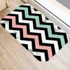 Carpets Geometric Bath Kitchen Entrance Door Mat Coral Velvet Carpet Doormat Colorful Indoor Floor Mats Anti-Slip Rug Home Decor 48267-1