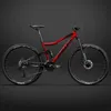 Bikes Soft Tail Mountain Bike Double amortissement Absorbant vélo Cross-Country Bicycle Double Disc Frein 24 VITESSE 27 VITESSE 30 VITESSE Y240423