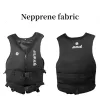 Tillbehör Neopren Life Jacket Vuxna barn Liv Vest Vattensäkerhet Fiske Väst Kajakpaddling Båt Simning Surfing Drifting Safety Life Vest