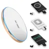 Chargers Original Universal Wireless Charging Pad For iPhone5 6 7 8 Wireless Charger+Qi Receiver Coil For Samsung Xiaomi Huawei
