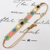 STRANDS ZHONGVI MIYUKI BRACELPE VOOR DRUMEN MADE WEAVING STAR PATTREN Verstelbare sieraden Vriendschap Boho kleurrijke armbanden Girls Gift