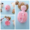Heads Cute animal children toothbrush holder room household cartoon plastic suction cup type children toothbrush holder