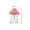 Bouteilles de rangement 5 pcs PCS Glaze à lèvres Champignon Kit de beauté Faire du bricolage de bricoles vides en plastique Girl Girl pour les petites entreprises