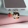 Сотовой телефон Анти-жаль гаджетов Conan Anime Dust Puck Plugck Charm Kawaii Type C Port для iPhone 3,5 мм штекерной штепсельной штекер