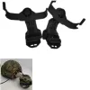 Protector Tacsky Tactical Helmet Mtek Flux PTS Helmet Rail Adapter Compatible med Tactical Comtac II COMTAC III Airsoft Shooting Headset