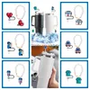 Other Drinkware St Er - Faux Pearl Flower Charm Accessories For Cup And Simple Modern Tumbler With Handle Sile Tip Ers Drinking Sts Dr Otblu