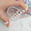 Ashiqi White Natural Fraphwater Pearl Bracelet Bangle for Women Jewelry Gift 240423