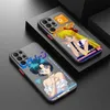 Bumpers de téléphone portable Sailor Moon Anime pour Samsung S24 S23 S22 S21 S20 S10 Fe Note 20 10 Ultra Lite Plus Fixted Translucent Phone Case Y240423