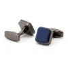 Links Cufflinks for Men Blue TOMYE XK22S032 2022 Fashion Casual Grey Square Metal Formal Dress Shirt Cuff Links Wedding Gifts