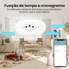 Plugs Avatto 20a /16a Tuya Brazil WiFi Plug مع Power Monitor ، Smart Life App App Remote Brasil Smart Socket For Google Home Alexa