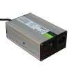 Kontroll 14.6V 10A Laddare Smart Aluminium -fodral för 4S 12.8V utomhus bärbart LifePo4 -batteri Fast Charger Wate