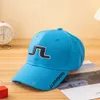 Designer Snapbacks J Lindeberg Mens Golf Caps Mens and Womens Baseball Hats Broidered Golf Brand 891