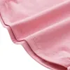 T-shirts Summer Childrens bébé t-shirt mode couleur couleur filles à manches courtes coton garçons top coréen vêtements décontractés 0-2y h240423