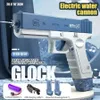 Gun Water Electric Pistolet Pistolet Pełna automatyczna letnia plaża zabawa na zewnątrz zabawka dla dzieci dla chłopców dorośli prezent 240415