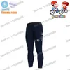 Racing sätter barn FDJ Team 2024 Cycling Jersey långa ärmar Set Winter Clothing Children Road Bike Jacket Suit Pants Mtb Maillot