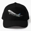 Ball Caps United Airlines 747 Baseball Cap Black Hat Man для Sun Ladies Men's