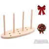 Decorative Flowers Bow Making Tool Of Ribbon Multipurpose Hardwood Wreath Maker Double Sided Wooden Durable Easy To Use