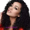 WigholeSle Fashion Wigs Hair for Women Piccola copertura ricci di femmina Black Long Front Long Front Silk Wig Wig Full Head Full