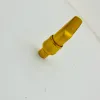 Saxophone High Quality Saxophone Mouthpiece for Alto Soprano Tenor Size 5 6 7 8 9 Sliver or Gold Plated Sax Accessories