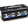 Nouveaux Swipter de commutateur 2 ports 2 façons de convertisseur adaptateur vidéo VGA pour les accessoires de moniteur PC pour le commutateur vidéo VGA