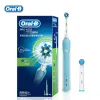 brosse à dents oral B Pro 600 Brosse à dents électrique 3 modes de blanchiment sensible quotidien 2 min 2 min