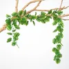 Fiori decorativi 72 Mesh Floia verde Vine Piante artificiali per ghirlande dell'albero di Natale Casa Balcone Accesso di accessori per il matrimonio