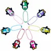 Charms Cartoon Keychain Perlen Keychains Blau Charme Key Ring Hanging Chain Schmuckzubehör für Bags Girls Armband Schuhe Drop Delive otdkv