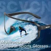 Occhiali da sole di moda SCVCN Cicling Designer occhiali da sole Bike Mountain Guida occhiali da estate da escursioni da maschere per occhiali da sole 925
