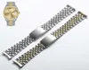 Assista Bandas 13mm 17mm 20mm Bracelete de Jubileu de Substituição de Aço de Two Tone Feito para Datejust5122299