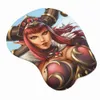 Mouse Pads handled vilar Alexstrasza 3D oppai Gaming Mouse Pad med mjuk gele handleds vila Y240423