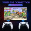 Console Tolex U10 4K Game Stick Video videogiochi console Android 7.1 TV Box 2.4G Controller wireless Output HD PSP PS1 Gaming Kids Gifts