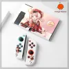 Cases Sweet Genshin Impact -personages draagtas voor Nintendo Switch/OLED/Lite Protective Soft Case Antidrop Game Accessoires