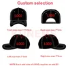 KUNEMS Custom Baseball Cap for Men and Women Fashion DIY Cotton Solid Color Print Letter Embroidery Thick Hat Wholesale Unisex 240323