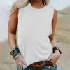 Women's Tanks Fashionable And Sexy Summer Loose Casual Style Sleeveless Tops Vests Youthful Woman Clothes Fashion 2024