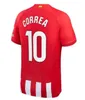 축구 유니폼 멤피스 22 2023 2024 홈 어웨이 M. Llorente Correa Camiseta 축구 셔츠 남자 아이들 Griezmann R. Carrasco de Pa Atletic DHFOV