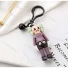 Keychains Lanyards 2024ss Men Women Luxury Designer High Quality Silica Ge Keychain Party Cartoon Skull Favor Pendant Car Backpack Key Ring Bag Charm Metal Buckle