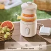 Juicers Large Capacity Juicer Portable Wireless Electric Juicer Multifunction Household Fruit Squeezer Smoothie Blender Kitchen Tool