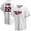 Football Jerseys 2021 Jersey Twins 34 Kirby Puckett 22 Miguel Sano