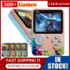 Gracze NOWOŚĆ Portable G5 Retro Video Machine Machine Macaron Dopasowanie koloru podwójnego gamepad LCD Ekran 3.0 "Ekran 500+ trybów dla dzieci Prezenty