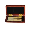 Saksofon orzech saksofonowy case case drewniane akcesoria drewniane drewniane pudełko na tenor/alt/sopran saks