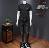 Herren Polos Designer 2024 Sommer New Korean Edition Fashion Casual Short Sleved Bottom Shirt Halb-Shirt Polo WQ05