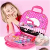 Autre mariage Favors Beauty Fashion Girl Make Up Set Toy Toy Girls Girls Simation Coubelle Makeup Partory Performances Box Cadeaux DH5QA