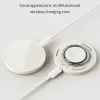 Laddare 3 i 1 15W Magnetic Wireless Charger för iPhone 13 14 Pro Max Fast Wireless Charging för AirPods Smart Watch Ring Phone Holder