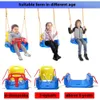 Set di swing da 3 in 1 per bambini per bambini - INDIUTTO/OUTDOOR GIOCA BABY SWINCER - supporto in metallo pieghevole - Assemblaggio facile e conservazione