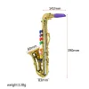 Saxofonsimulering 8 toner Saxofon trumpet barn Musikinstrument Toy Party Parts